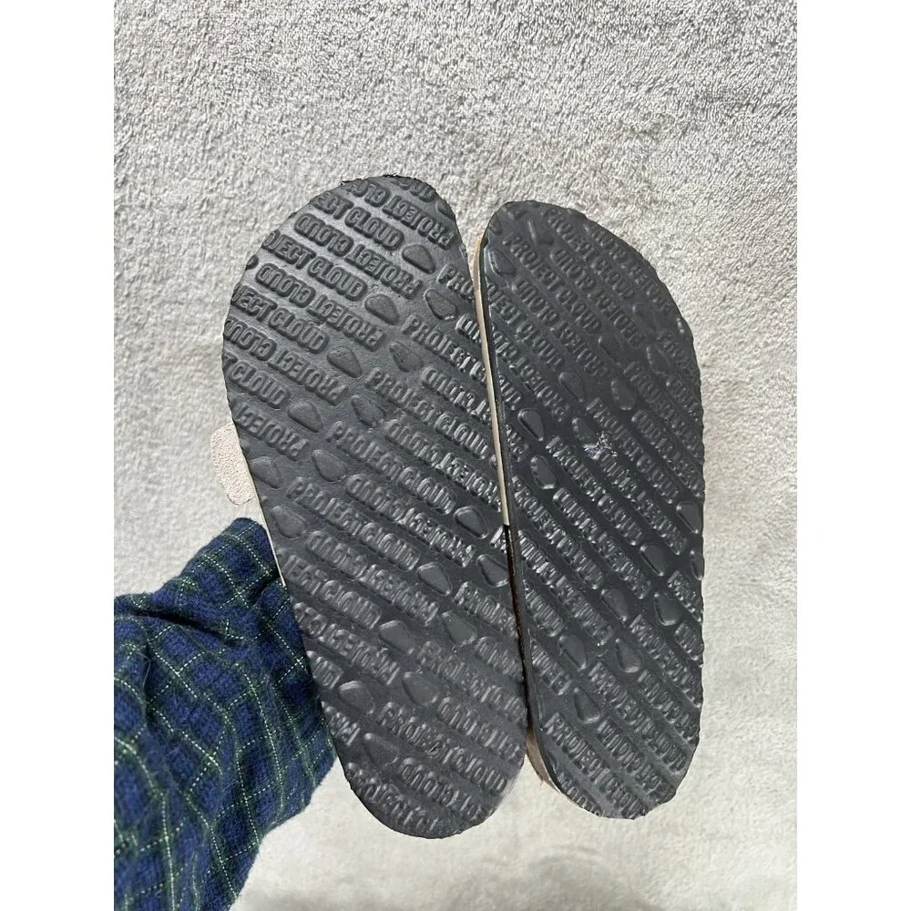 NEW Women’s SIZE 7 Project CLOUD Bahama Sandals-Anti-Slip-beige Leather Footbed - Picture 8 of 8